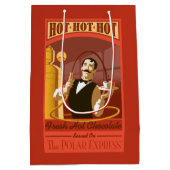 『極表現星』 |ホットチョコレートヴィンテージアート ミディアムペーパーバッグ (裏面)