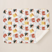 『極表現星』 |レトロステッカーのパターン シェルパブランケット (正面(横))