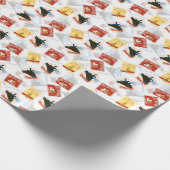 『極表現星』 |レトロステッカーのパターン ラッピングペーパー (角)