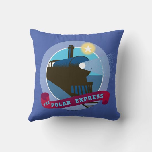 『極表現星』 |ヴィンテージ列車バッジ クッション (裏面)