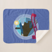 『極表現星』 |ヴィンテージ列車バッジ シェルパブランケット (正面(横))