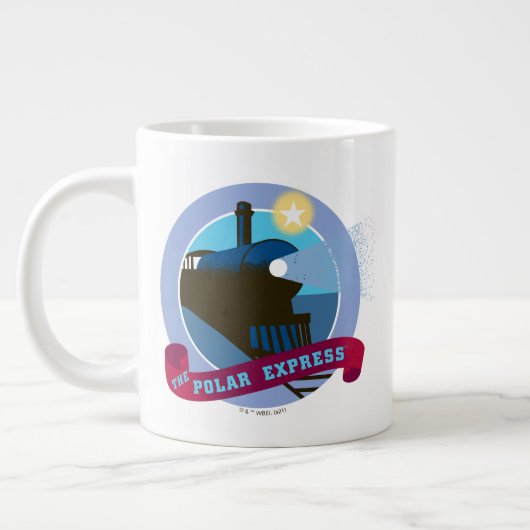 『極表現星』 |ヴィンテージ列車バッジ ジャンボコーヒーマグカップ (左)