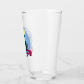 『極表現星』 |ヴィンテージ列車バッジ タンブラーグラス (左)