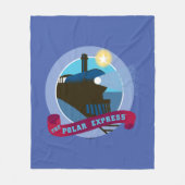 『極表現星』 |ヴィンテージ列車バッジ フリースブランケット (正面)