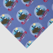 『極表現星』 |ヴィンテージ列車バッジ 薄葉紙 (詳細)