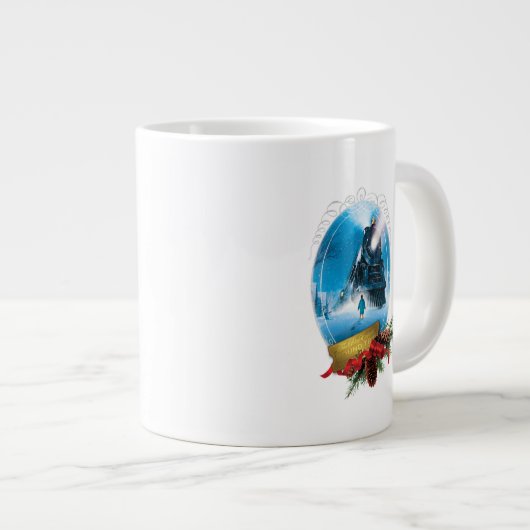 『極表現星』 |休日フレーム列車到着 ジャンボコーヒーマグカップ (正面右)