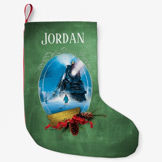 『極表現星』 |休日フレーム列車到着 スモールクリスマスストッキング (正面)