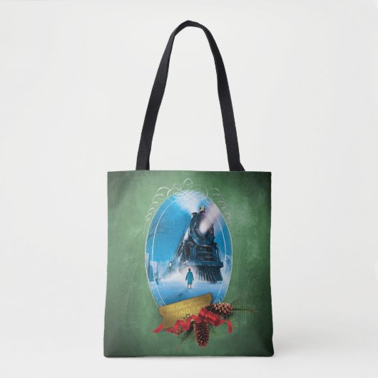 『極表現星』 |休日フレーム列車到着 トートバッグ (正面)