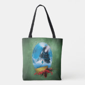 『極表現星』 |休日フレーム列車到着 トートバッグ (裏面)