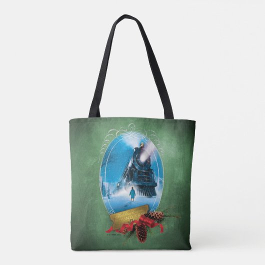 『極表現星』 |休日フレーム列車到着 トートバッグ (裏面)