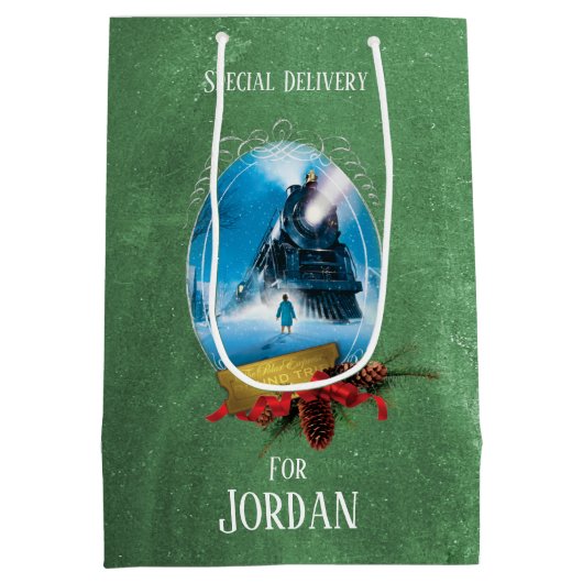 『極表現星』 |休日フレーム列車到着 ミディアムペーパーバッグ (裏面)