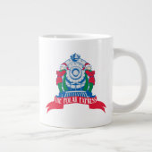 『極表現星』 |小人が電車で待機 ジャンボコーヒーマグカップ (右)