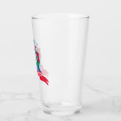 『極表現星』 |小人が電車で待機 タンブラーグラス (左)