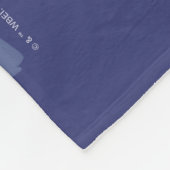 『極表現星』 |極熊のレトロ図 フリースブランケット (角)