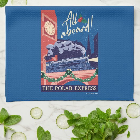 極表現極 – 搭乗！ キッチンタオル (折り畳み)