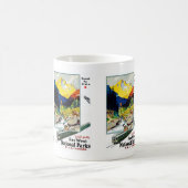 極西の国立公園を訪れる コーヒーマグカップ (中央)