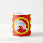 極西民衆バッジのバーロニー コーヒーマグカップ (中央)