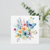 楽お洒落しみ:エンチャント庭園誕生日カード (スタンド正面)