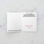 楽しいおかしなクリスマス・ハヌカカード カード (内部)