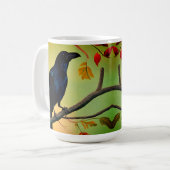 楽しいおもしろいレイヴンブランチコーヒーマグ コーヒーマグカップ (正面左)