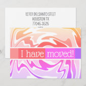 楽しいお知らせが届きました 案内状 (正面/裏面)