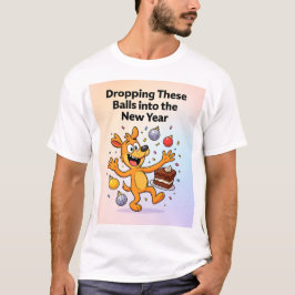 楽しいお祭りキャラクター Tシャツ