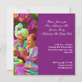 楽しいお茶のガーデンパーティー4 招待状 (裏面)