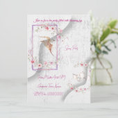 楽しいお茶のパーティー 招待状 (スタンド正面)