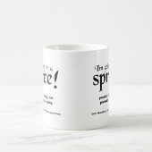 楽しいお買い物 Funny Mug コーヒーマグカップ (中央)