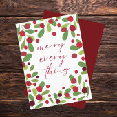 楽しいことすべて キスしようぜ ホーリーベリー シーズンカード