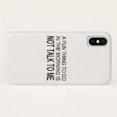 楽しいこと Case-Mate iPhoneケース (裏面(横))