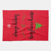 楽しいすべて キッチンタオル (横)