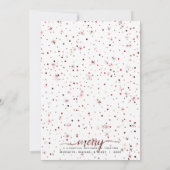 楽しいすべて フォト カラー マッチング テキスト エフェクト シーズンカード (裏面)