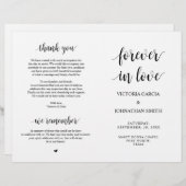 楽しいその後、式の折り畳みプログラム (正面/裏面)