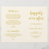 楽しいその後、式の折り畳みプログラム (正面)