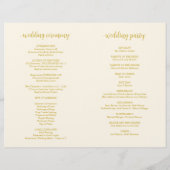 楽しいその後、式の折り畳みプログラム (裏面)