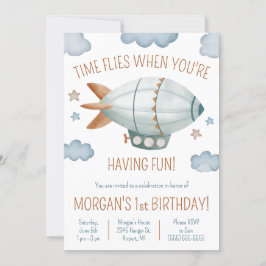 楽しいときは時間が過ぎるのが早い！ブリンプの誕生日 招待状