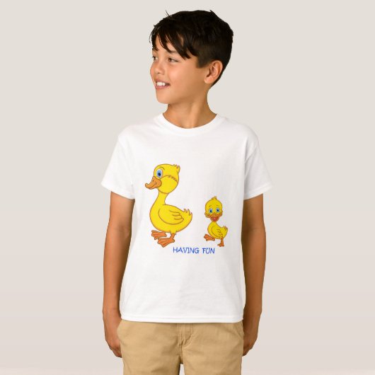 楽しいひととき Tシャツ (正面フル)