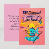 楽しいをキャッチ 招待状 (正面/裏面)