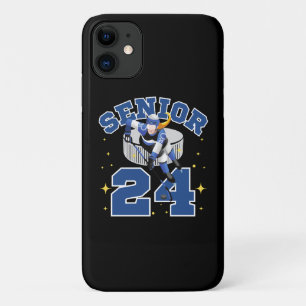 楽しいアイスホッケーシニア 2024 iPhone 11 ケース