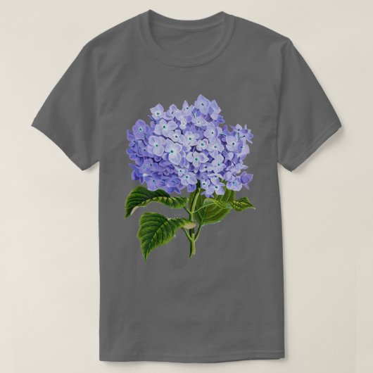 楽しいアジサイTee Tシャツ (デザイン正面)
