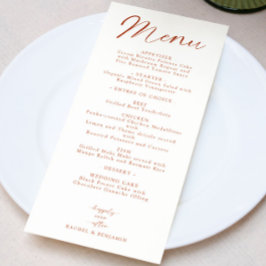 楽しいアフター結婚メニューエレガントBoho メニュー