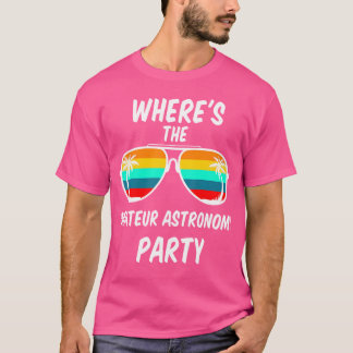 楽しいアマチュア天文学 Tシャツ