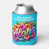 楽しいアロハトロピカルバースデーパーティー 缶クーラー (缶正面)