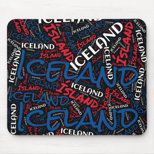 楽しいアンドラ国旗の色愛国的なマウスパッド マウスパッド (正面)