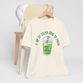 楽しいイエスと抹茶、信仰 抹茶 Tシャツ