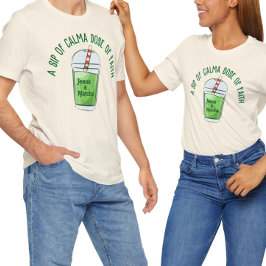 楽しいイエスと抹茶、信仰 抹茶 Tシャツ