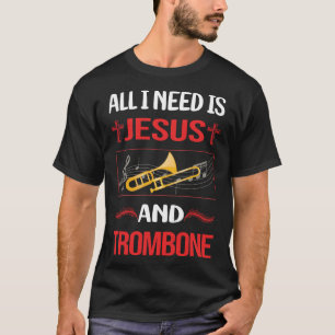 楽しいイエス トロンボーン トロンボーン奏者 Tシャツ