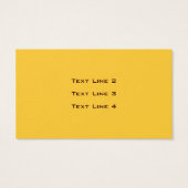 楽しいイエローデイジーフローラアート (裏面)