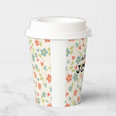 楽しいインスピレーションのモチベーションをカスタマイズ可能 紙コップ (右)